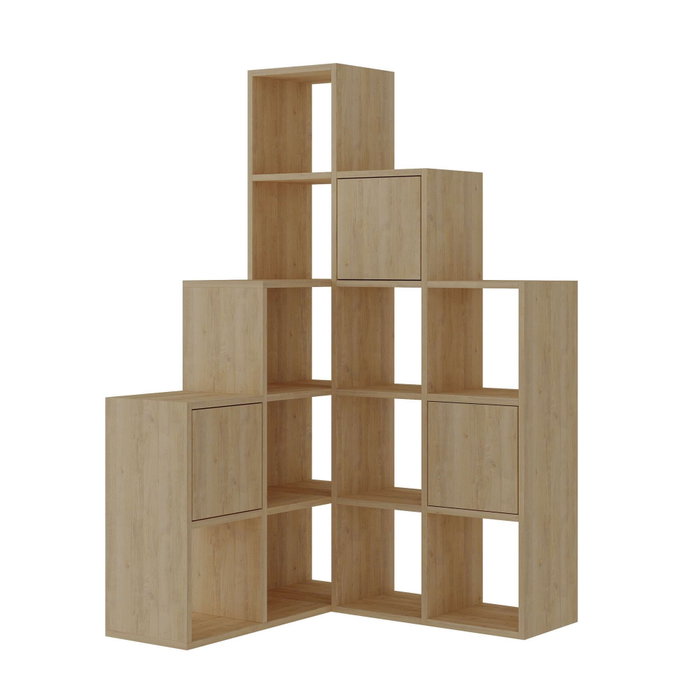 Hanah Home Paleo Estantería Zafiro y Roble